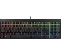 Cherry CHERRY TAS MX 2.0S RGB Corded DE-Layout schwarz MX BLACK