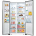 Hisense RS677N4ACC, side-by-side (stainless steel)