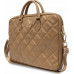 Guess Guess Quilted 4G Computer Bag - na notebooka 15" / 16" (brązowy)