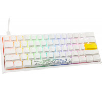 Ducky Ducky One 2 Pro Mini White Edition Gaming Tastatur, RGB LED - Cherry Blue (US)