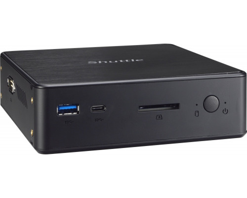 Komputer Shuttle Shuttle Barebone nano NC10U7 i7-8565U SO-DDR4/black/