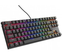 Genesis KLAWIATURA DLA GRACZY GENESIS THOR 303 TKL CZ/SK PODŚWIETLENIE RGB MECHANICZNA SILENT SWITCH CZARNA