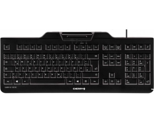 Cherry CHERRY KC 1000 SC klawiatura USB AZERTY Belgijski Czarny