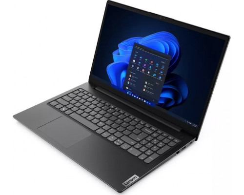 Laptop Lenovo Lenovo V15 G4 IRU 83A1 - Intel Core i3 i3-1315U / 1.2 GHz - Win 11 Pro - UHD Graphics - 8 GB RAM - 256 GB SSD NVMe - 39.6 cm (15.6") TN 1920 x 1080 (Full HD) - Wi-Fi 5 - Business Black - kbd: Deutsch