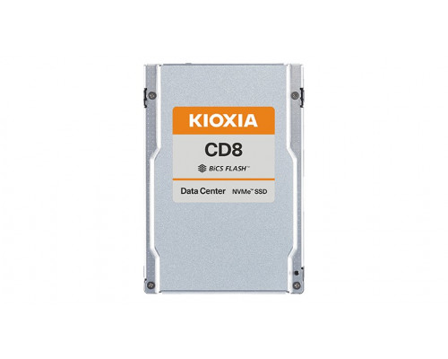SSD  SSD Kioxia KIOXIA CD8-V Series KCD8XVUG6T40 - SSD - Mixed Use - 6400 GB - Datencenter SSD - intern - 2.5" (6.4 cm) - PCIe 4.0 x4 (NVMe)