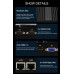 Komputer Eglobal Bezwentylatorowy mini PC M3 Intel J4125, HDMI, VGA, 2xCOM, 2xLAN, WiFi, BT, SIM