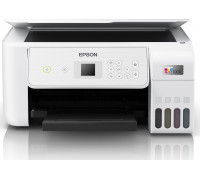 MFP Epson Epson EcoTank ET-2876 - Multifunktionsdrucker - Farbe - Tintenstrahl - ITS - A4 (Medien) - bis zu 10 Seiten/Min. (Drucken) - 100 Blatt - USB, Wi-Fi - weiss