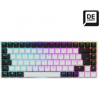 Sharkoon Sharkoon SKILLER SGK50 S3 klawiatura USB QWERTY Niemiecki Biały Sharkoon Sharkoon SKILLER SGK50 S3 klawiatura USB QWERTY Niemiecki Biały