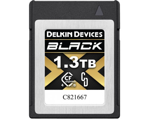 SD  Delkin Black CFexpress 1.3 TB  (DCFX4B13T)