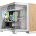 Corsair Case Corsair 2500X M-ATX TG White/Bamboo