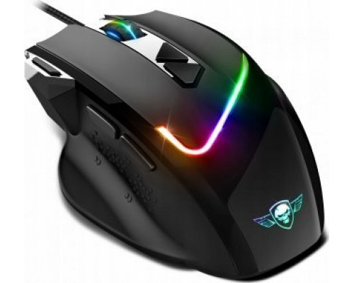 Spirit of gamer Pro Series žaidimams PRO-M3 RGB + kilimėlis Juodas