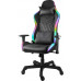 Deltaco Žaidimų kėdė DELTACO GAMING PU oda, RGB, juoda / GAM-080