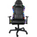 Deltaco Žaidimų kėdė DELTACO GAMING PU oda, RGB, juoda / GAM-080