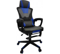 kontrast  with footrest Black-Blue