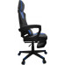 kontrast  with footrest Black-Blue