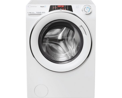 Candy Candy | Washing Machine | RO4 476DWMC7/1-S | Energy efficiency class A | Front loading | Washing capacity 7 kg | 1400 RPM | Depth 45 cm | Width 60 cm | Display | TFT | Steam function | Wi-Fi | White