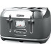 Muse Muse Bread Toaster | MS-131DG | Power 1800 W | Number of slots 4 | Housing material Stainless Steel