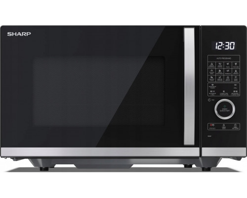 Sharp Sharp YC-QC254AE-B Mikrowelle & Grill 25L schwarz/silber