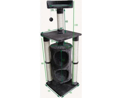Sourcing CAT SCRATCHER HOPPY 45X45X142CM