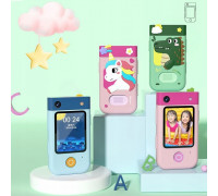 Xrec Aparat Cyfrowy 48mp Kamera 1080p Dla Dziecka Gry Latarka Mp3 Budzik Telefon / Bls-i9 / Rose Królik