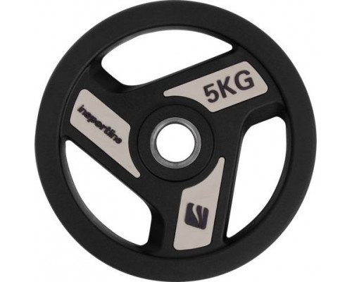 inSPORTline rubberized Herk 5 kg 30mm - 9201