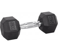 inSPORTline ‎‎Hantel Hexsteel rubberized 1 x 9 kg