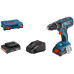 Bosch Professional Cordless impact driver BOSCH Professional GSB 18V-28 , 18V, 2x2.0 Ah, GAL 18V-20, twist