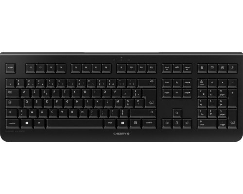 Cherry KW 3000 klawiatura Uniwersalne RF Wireless AZERTY Czarny