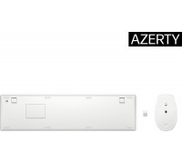 HP HP 655 - Tastatur-und-Maus-Set - kabellos - 2.4 GHz - QWERTZ - Deutsch - weiss