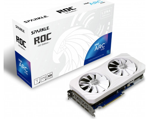 *ArcA750 Sparkle Arc A750 ROC Luna OC 8GB GDDR6 (SA750RW-8GO)