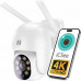 Zintronic Kamera Obrotowa IP I8 WiFi PTZ 8MPx  4K UHD