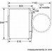 Bosch Bosch | Washing Machine | WNC254ARSN | Energy efficiency class A/D | Front loading | Washing capacity 10.5 kg | 1400 RPM | Depth 62.2 cm | Width 59.8 cm | LED | Drying system | Drying capacity 6 kg | Steam function | Dosage assistant