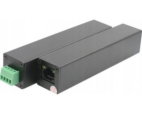 Allnet Z ALLNET Medien Konverter Netzwerk & PoE over 2 Wire Set AF ALL-MC302v2P2WIRE-Set inkl. externes Netzteil