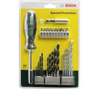 Bosch SET WITH HAND SCREWDRIVER 27- PCS BOSC