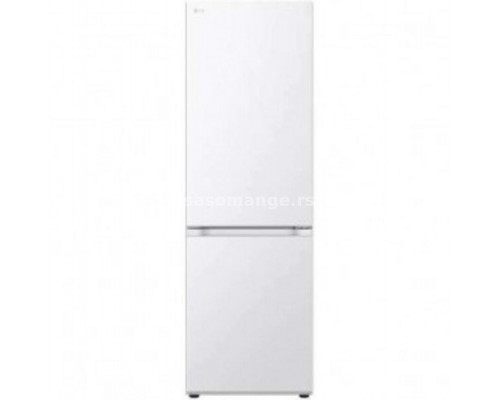 LG LG | Šaldytuvas | GBV3100DSW | Energy efficiency class D | Free standing | Combi | Height 186 cm | Šaldytuvas net capacity 234 L | Šaldiklis net capacity 110 L | Ekranas | 35 dB | Baltas