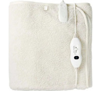 Nedis Nedis PEBL120CWT1 Electric blanket 60 W White Poliester, Synthetic wool