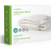 Nedis Nedis PEBL120CWT1 Electric blanket 60 W White Poliester, Synthetic wool