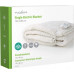Nedis Nedis PEBL120CWT1 Electric blanket 60 W White Poliester, Synthetic wool