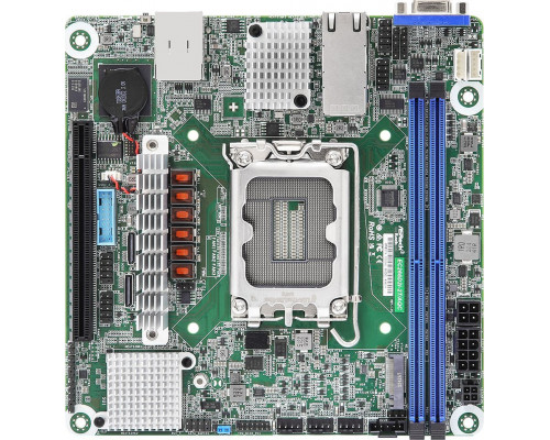 ASRock ASRock Mainboard EC266D2I-2T/AQC mini-ITX Sockel 1700 DDR5-only Single