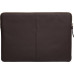 dbramante Paris - Saffiano full-grain leather sleeve for Laptop 15"/MacBook Pro 16" 2019 - Dark Chocolate