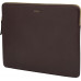 dbramante Paris - Saffiano full-grain leather sleeve for Laptop 15"/MacBook Pro 16" 2019 - Dark Chocolate