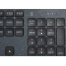 Targus Targus EcoSmart - Tastatur - nachhaltige Energiegewinnung - antimicrobial - hintergrundbeleuchtet - kabellos - Bluetooth 5.0 - QWERTY - GB - Tastenschalter: Scissor-Key - Schwarz - nachhaltige Verpackung