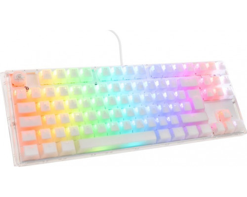 Ducky Ducky One 3 Aura White TKL Gaming Tastatur, RGB LED - Kailh Jellyfish Y