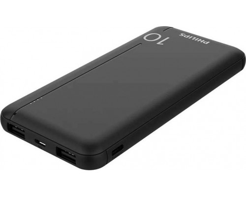 Philips Power bank 10000mAh 2xUSB black Philips DLP1810NB