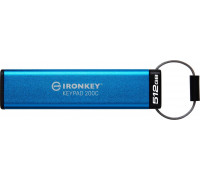 Pendrive Kingston IronKey Keypad 200, 512 GB  (IKKP200C/512GB)