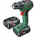 Bosch Bosch cordless drill/driver UniversalDrill 18V-60 (green/black, 2x Li-ion batteries 2.0Ah, case, POWER FOR ALL ALLIANCE)