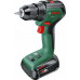 Bosch Bosch cordless drill/driver UniversalDrill 18V-60 (green/black, 2x Li-ion batteries 2.0Ah, case, POWER FOR ALL ALLIANCE)