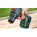 Bosch Bosch cordless drill/driver UniversalDrill 18V-60 (green/black, 2x Li-ion batteries 2.0Ah, case, POWER FOR ALL ALLIANCE)