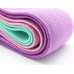 Rebel Materiāla vingrošanas gumijasijas komplekts - Mini Band M, 27-55 kg, 3 materiāla gumijasijas, REBEL ACTIVE
