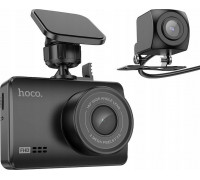 Hoco HOCO kamera car z wyświetlaczem 2,45"+ kamera rear 1080P/30fps DV3 black